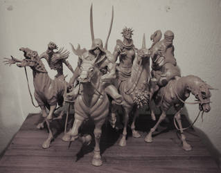 Four Horsemen of the Apocalypse 3 by Sadania