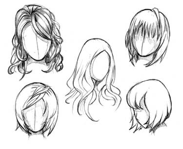 another hair reference by tenzen888 on DeviantArt