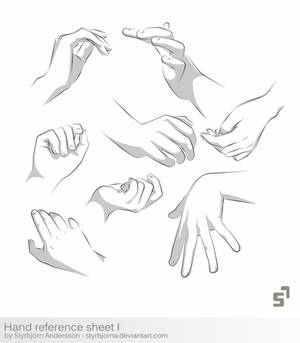 Hand Reference Sheet 1 - tutorial