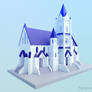 Low poly church