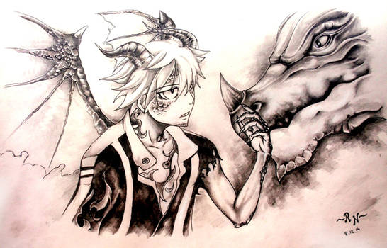 Natsu and Igneel