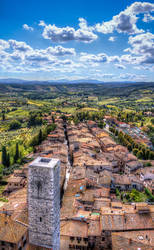 The Rooftops of San Gimignano