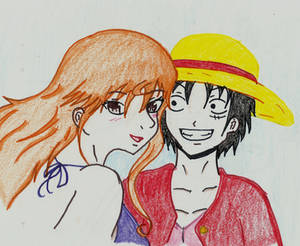 Luffy x Nami: perficet together!!