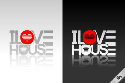 I Love House Logo