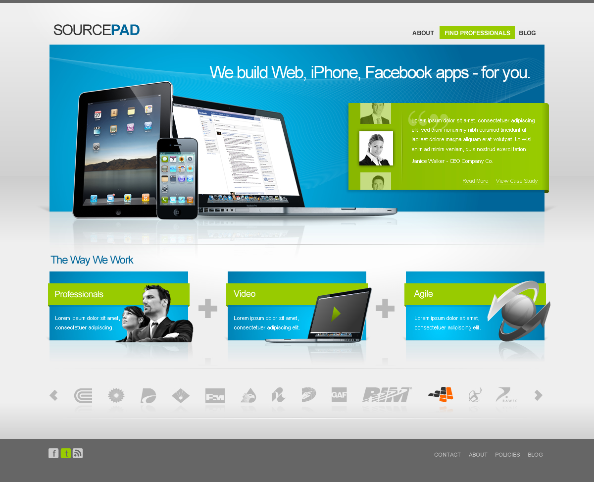 Source Pad Web Design