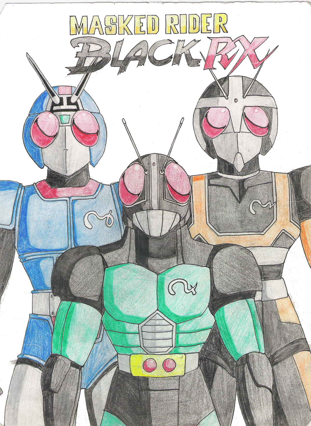 Kamen Rider Black RX by nakoshinobi on DeviantArt