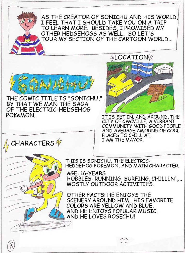 CWC's Sonichu Comic Book 0-8 by Cwcipedia on DeviantArt