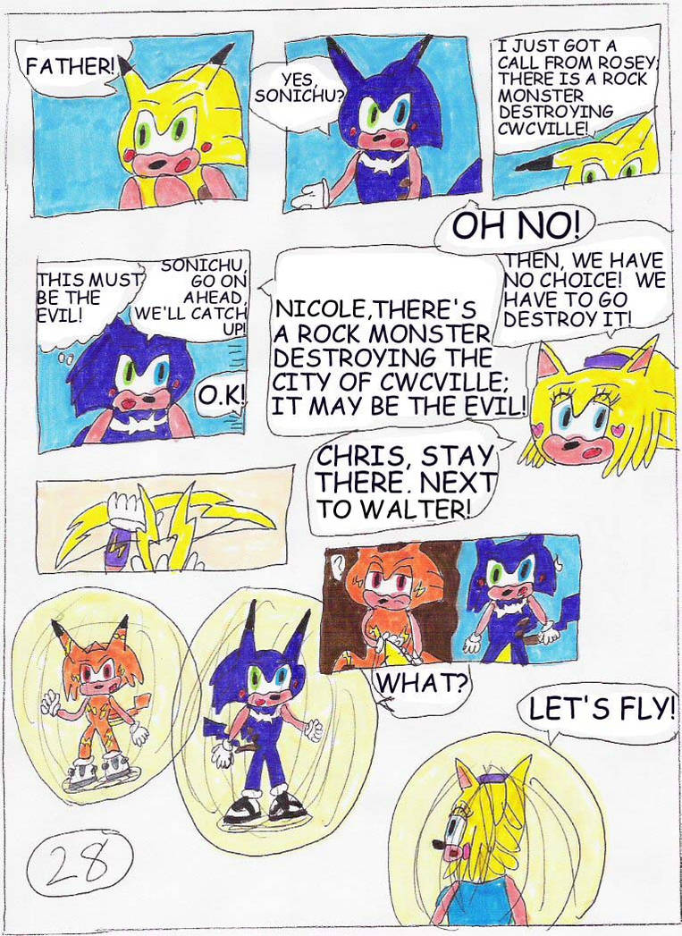 CWC's Sonichu Comic Book 2-28 by Cwcipedia on DeviantArt