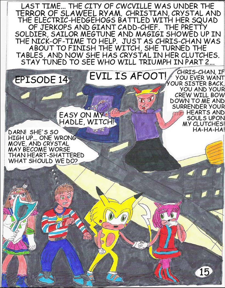 CWC's Sonichu Comic Book 6-15 by Cwcipedia on DeviantArt