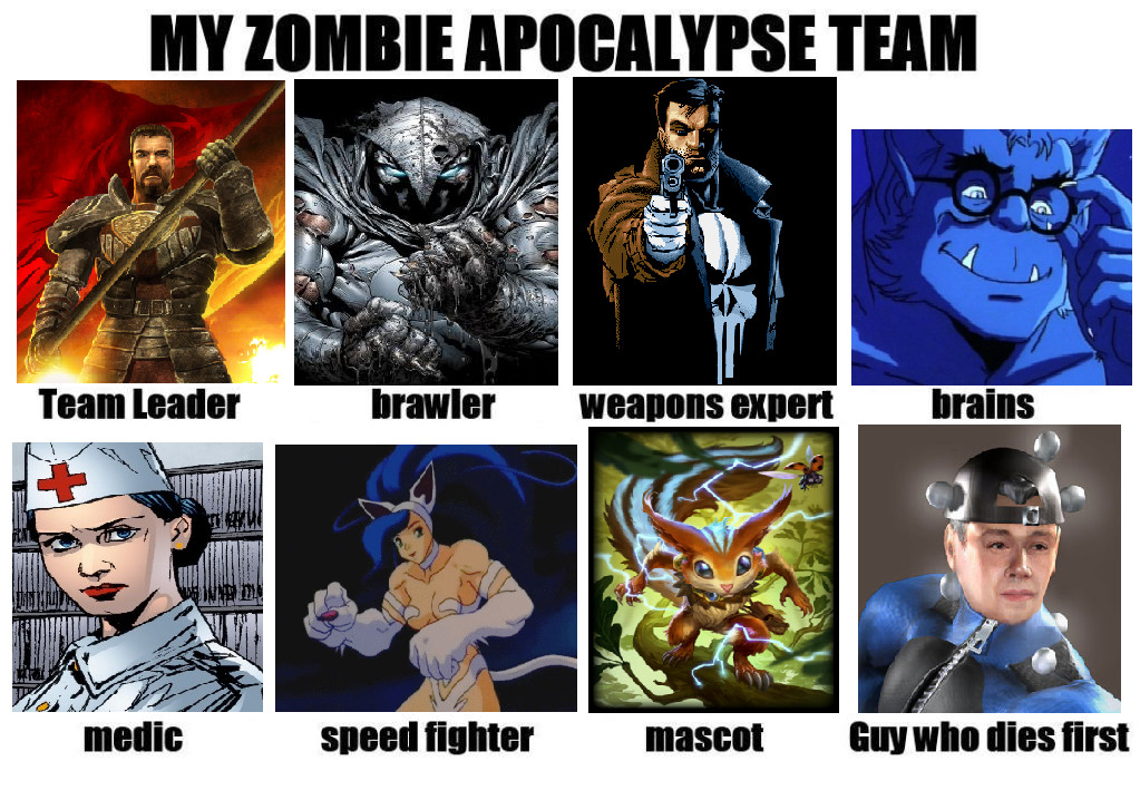 My Zombie Apocalypse Team