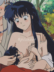 Kagome and Moroha