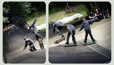 Skatebord trick