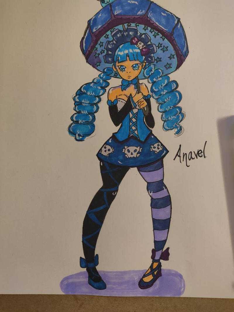 summoners war fan art , Anavel by lonus12 on DeviantArt