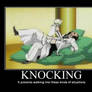 Knocking Demotivational