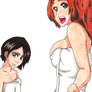 Rukia and Inoue sexys :$