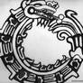 Aztec circle of life-Dragon