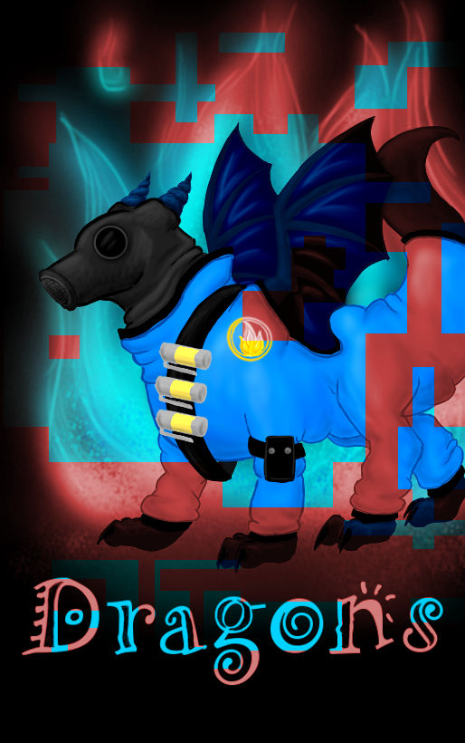 Pyro Dragon by PastaNote on DeviantArt