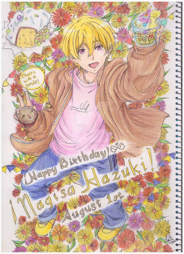 images Nagisa Hazuki Birthday happy birthday nagisa hazuki 2019 by