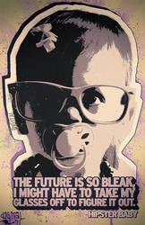 Hipster Baby: Bleak Future by d1g1talco
