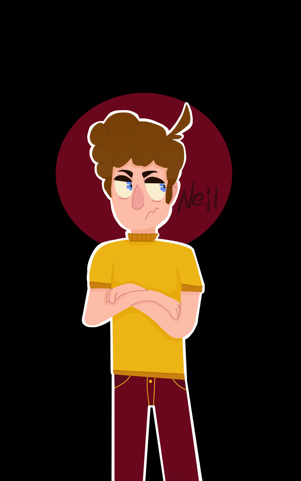 Neil (fanart) by iwillriskanything on DeviantArt