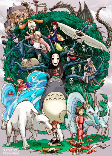 Studio Ghibli Fan art