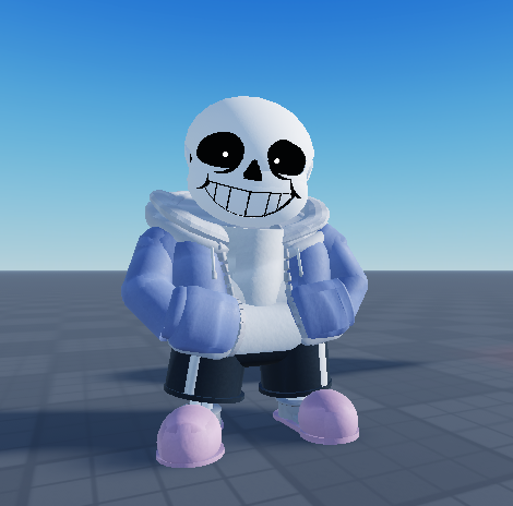 Sans model [Roblox studio] by AQuickmistake on DeviantArt