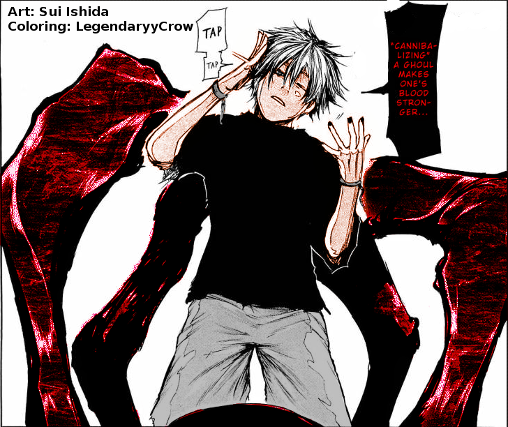 66 Kaneki Colored By Legendaryycrow On Deviantart 66 Kaneki Colored By Legendaryycrow On Deviantart