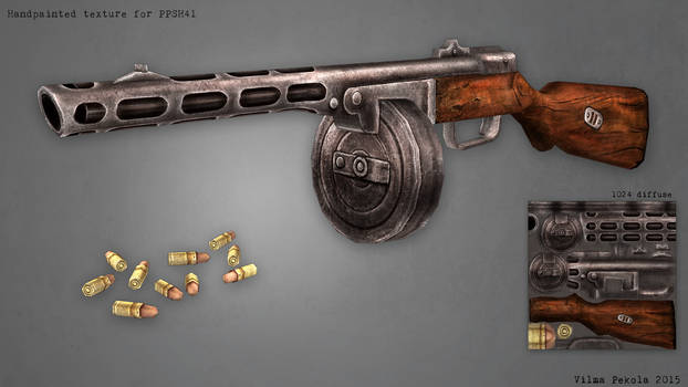 Handpainted Gun