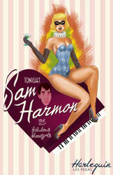 Sam Harmon Harlequin Poster