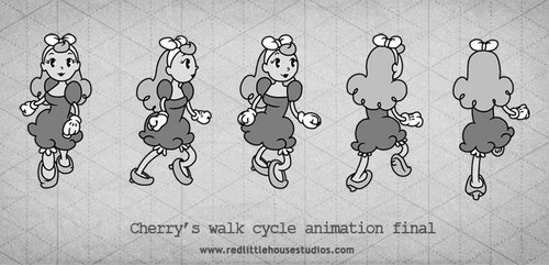 Cherry: Final animation walk