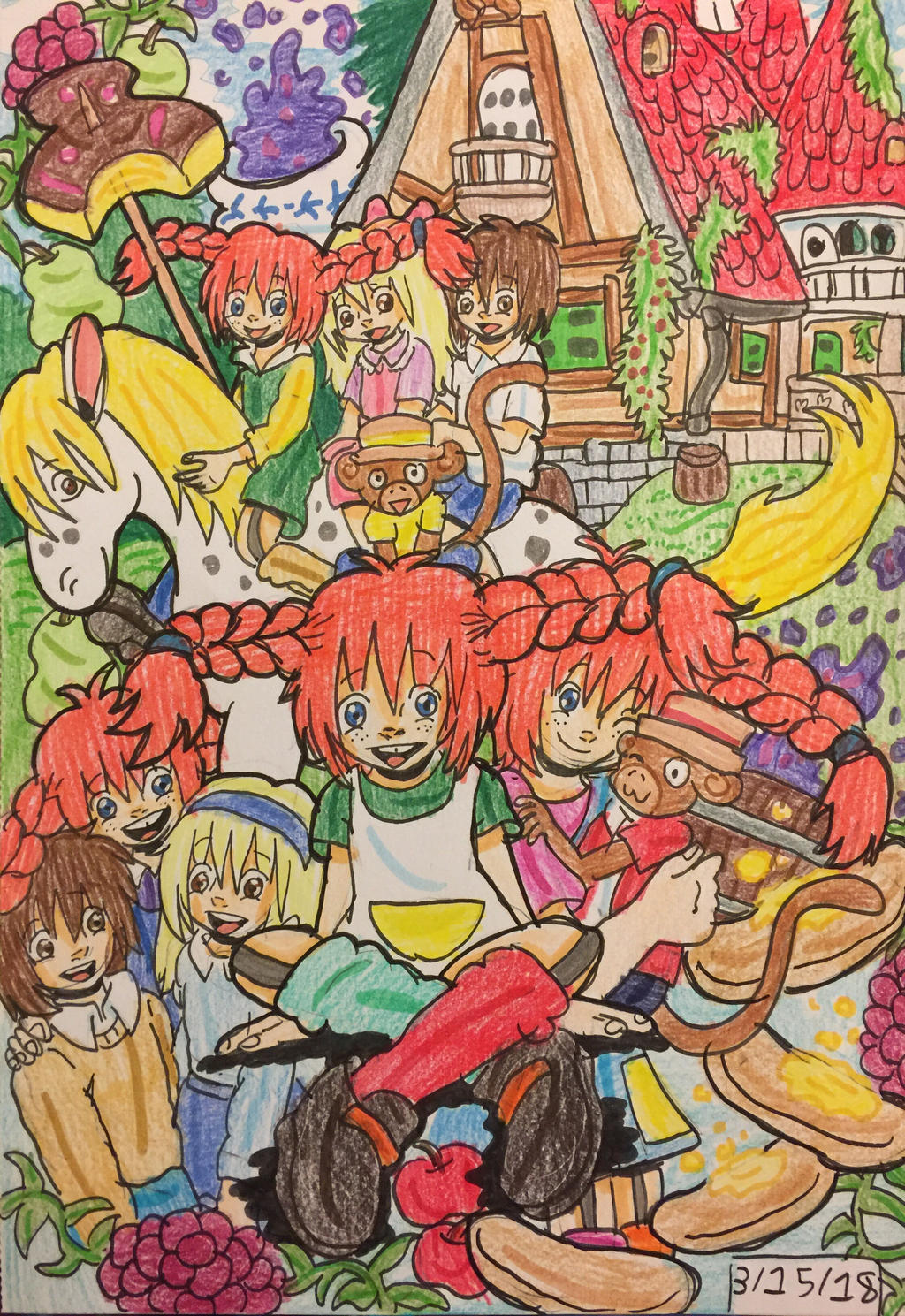 Pippi Longstocking by GhibliLover92 on DeviantArt Pippi Longstocking by GhibliLover92 on DeviantArt