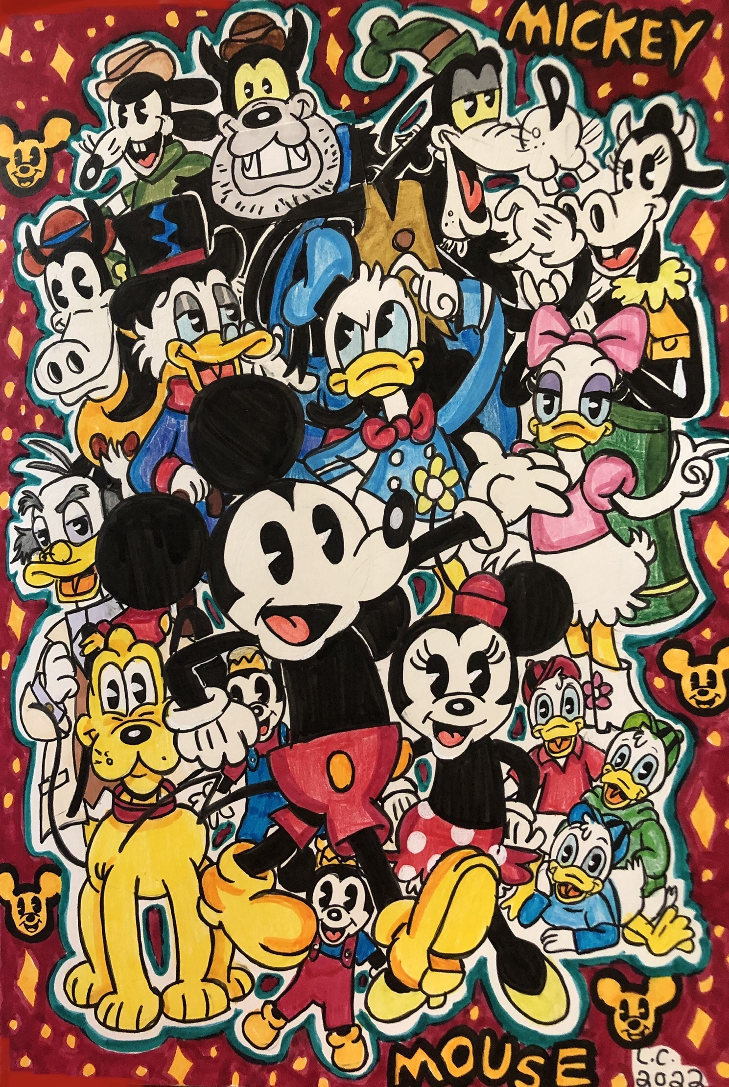 MICKEY MOUSE by GhibliLover92 on DeviantArt