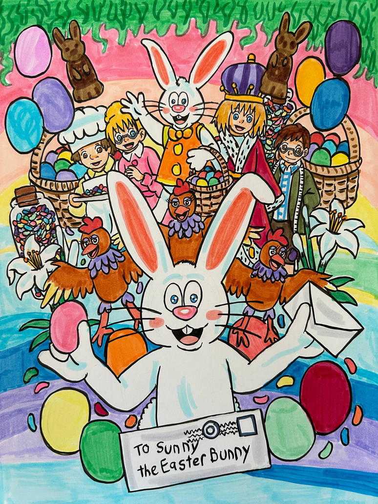 The Easter Bunny is Comin to Town by GhibliLover92 on DeviantArt