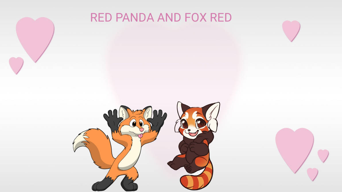 FOX RED AND PANDA RED By EVELYNSTUDIOSYT On DeviantArt fox-red-and-panda-red-by-evelynstudiosyt-on-deviantart