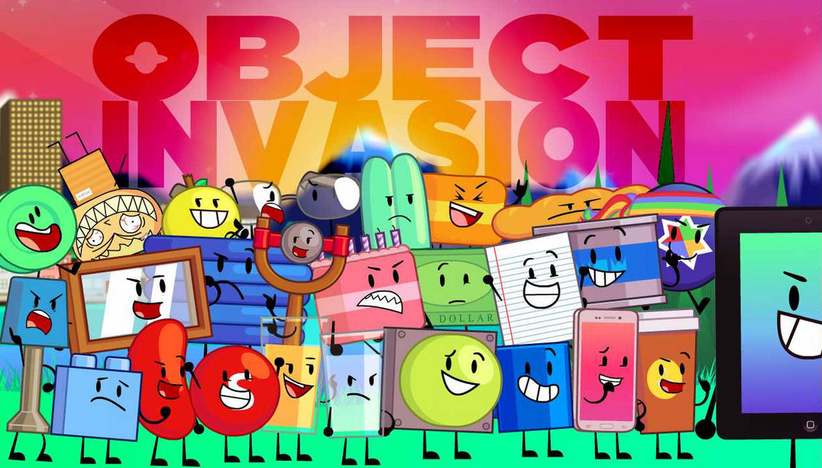 NEW WALLPAPER OBJECT INVASION by EVELYNSTUDIOSYT on DeviantArt