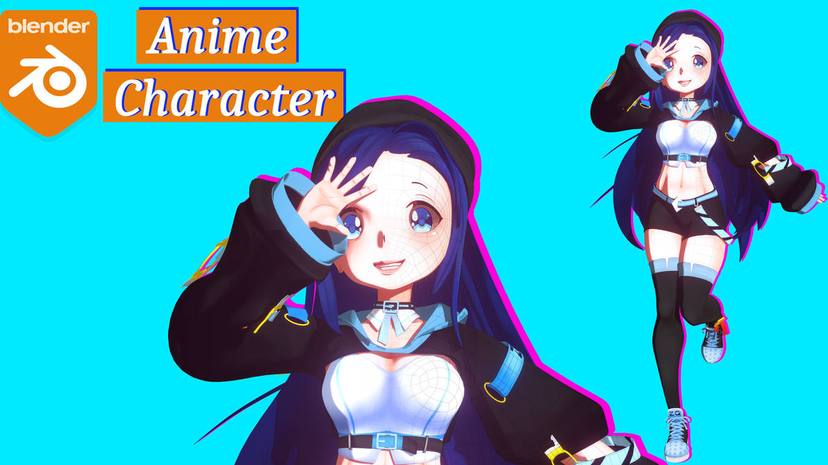 3d Rendered Oc Blender OC Character Modeling by ShionMgr on DeviantArt
