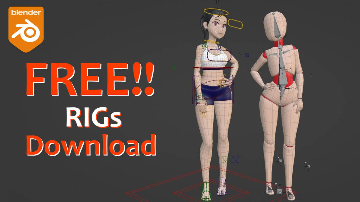 sarkom virkelighed kig ind Blender Free Rigs Download by soozyaan on DeviantArt