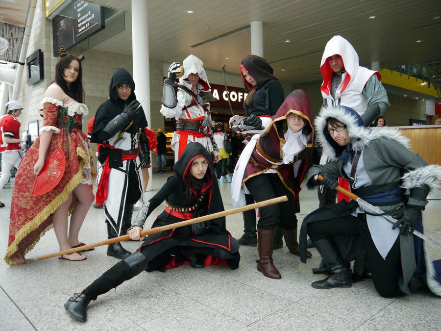 Assassin's Creed group shot MCM Oct '12