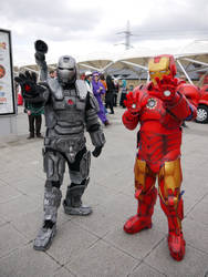 Iron Man and War Machine MCM May '13