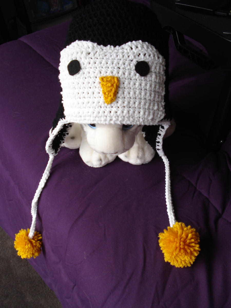 Crochet Penguin Hat