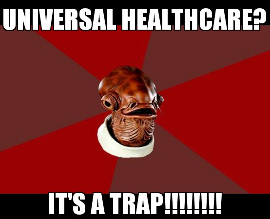 Admiral Ackbar political expert.