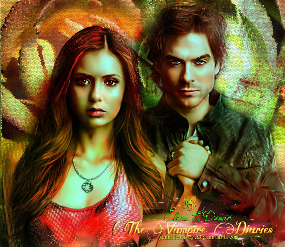 Damon and Elena, The Vampire Diaries: Mean't
