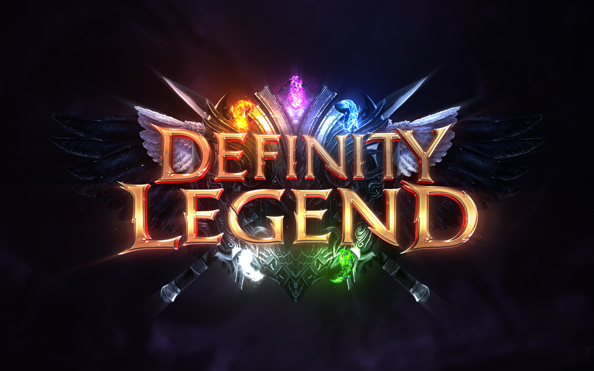 Fantasy Game Logo - Definity Legend by pixartsnet on DeviantArt