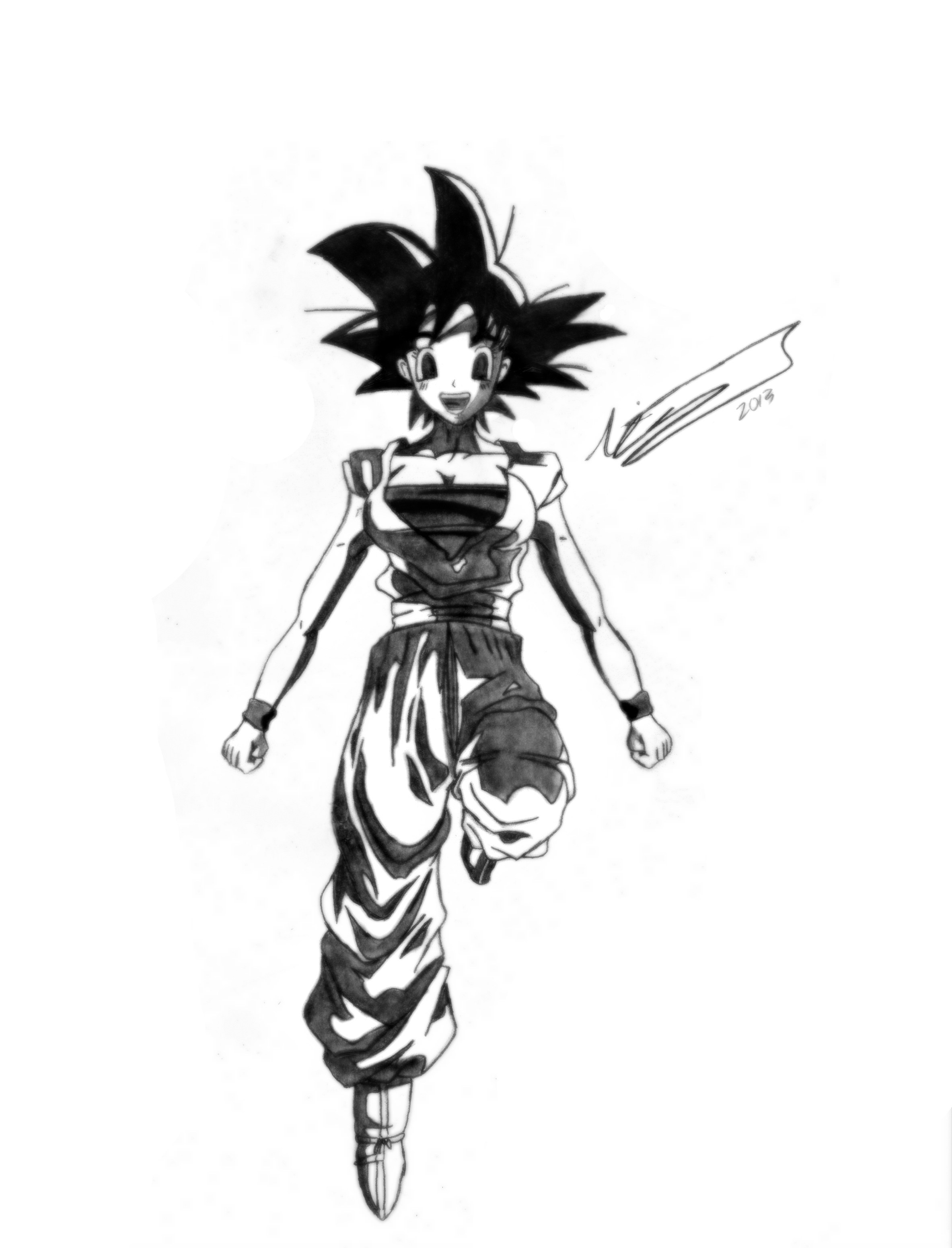 DBZ Drawing Attempts: The other gender