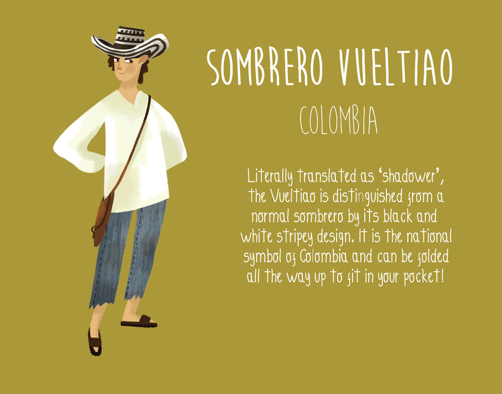 Colombia Sombrero Vueltiao by john-schleck on DeviantArt