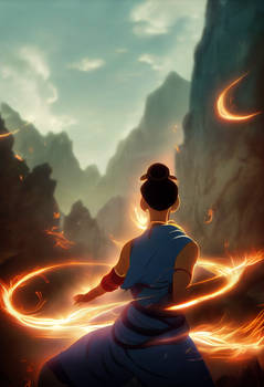 Firebending - Avatar Sketch Fanart