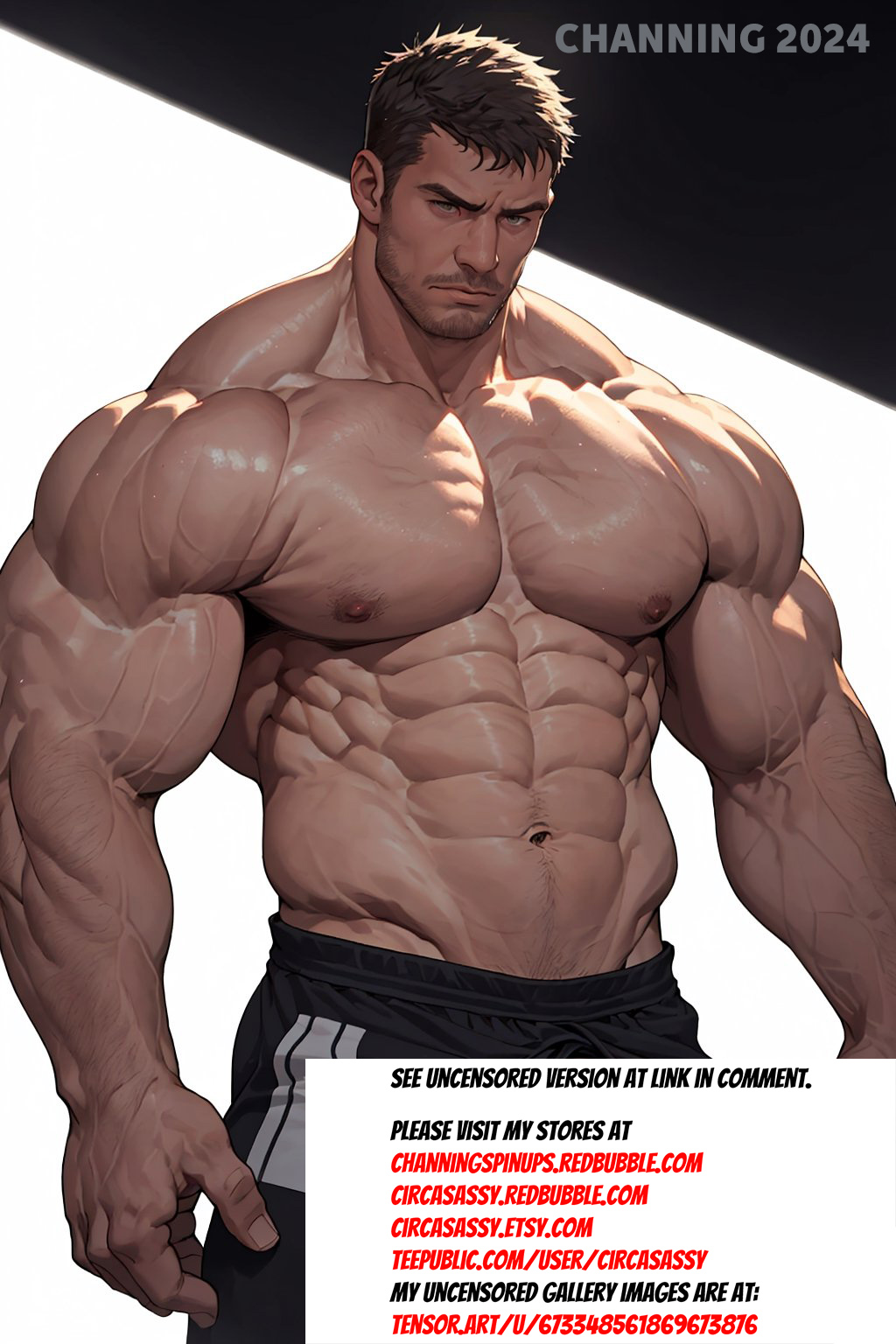 Deviantart Bodybuilder Therapy Massive Bodybuilder with a Big Issue by ChanningsPinups on DeviantArt