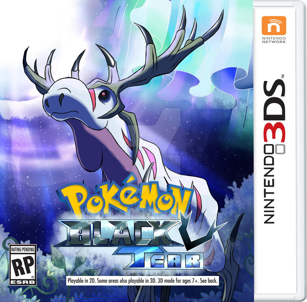 Pokemon Black Tear BoxArt by rjamezthev on DeviantArt