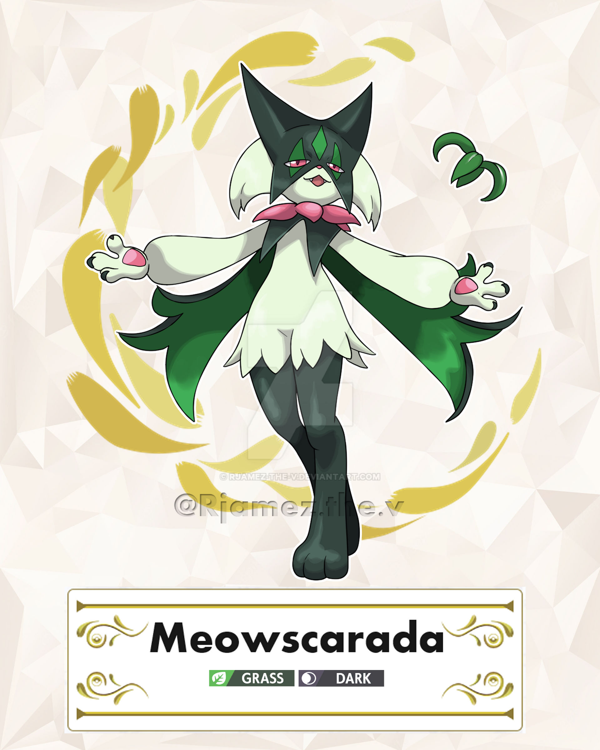 Meowscarada By Rjamez the v On DeviantArt meowscarada-by-rjamez-the-v-on-deviantart