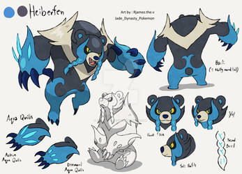Heiberfen Concept Art, Pokemon Jade Dynasty